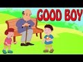 good boy animated grandpa story for children in english