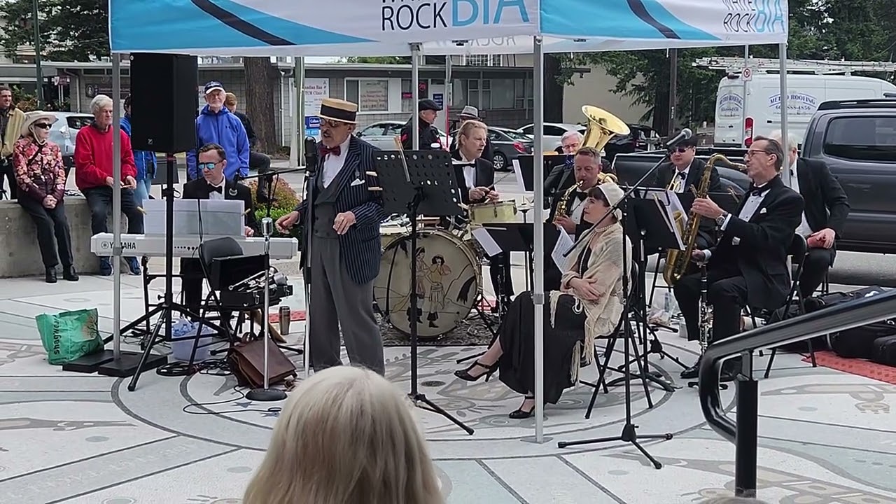 Alex Browne's Boulevardiers at White Rock Jazz Fest 2025 Part 3