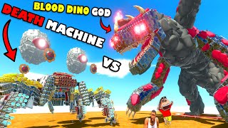 HAMID-T DEATH MACHINE vs MR.X UNDEFEATED BLOOD DINO GOD SHINCHAN and CHOP in ARBS Hindi