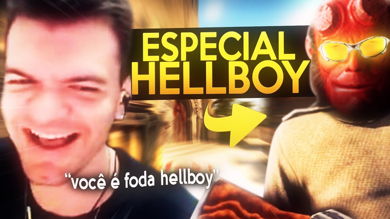 MELHORES MOMENTOS HELLBOY e GBR!! (Tente não rir csgo) 