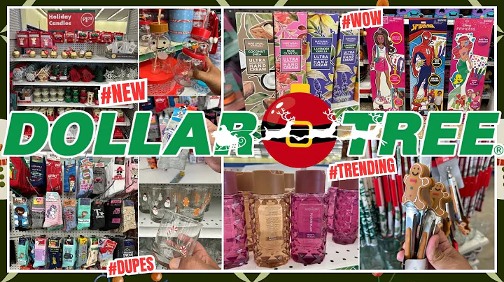 DOLLAR TREE NEW CHRISTMAS Finds! 🎄 MUST-SEE Holiday Decor + Gift Ideas! (Sways Deals)