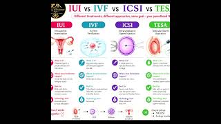 🤰 Trying to Conceive? Know the Difference Between IUI, IVF, ICSI &amp; TESA!