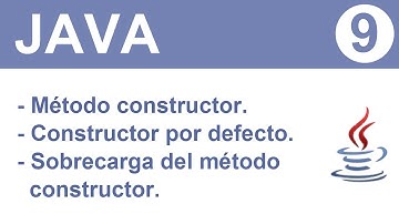 Video #9 - Método constructor en Java