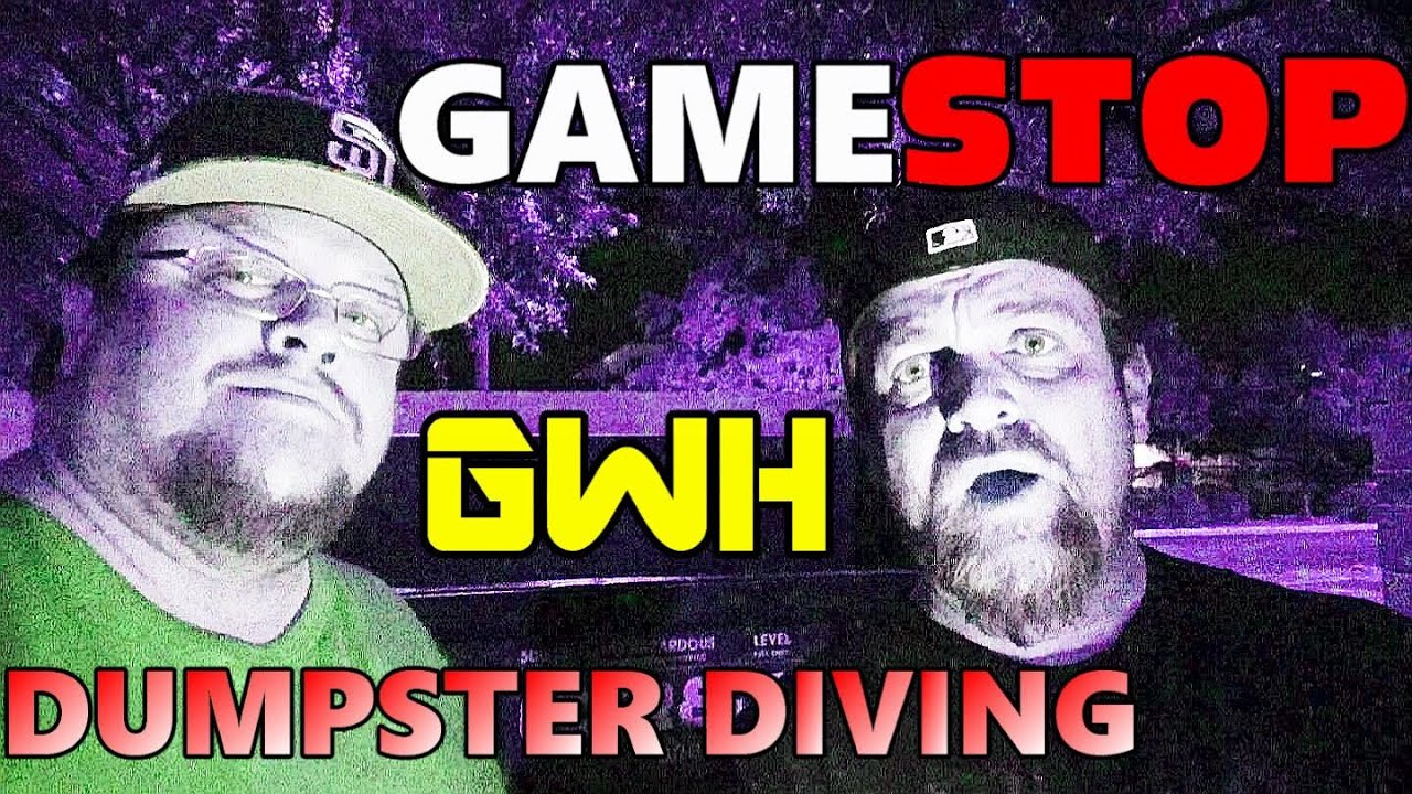GAMESTOP DUMPSTER DIVING EP 41 YouTube
