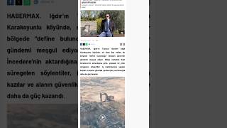 🪙 Iğdır Karakoyunlu’da Define Mi Bulundu? Kazılar Devlet Gözetiminde!