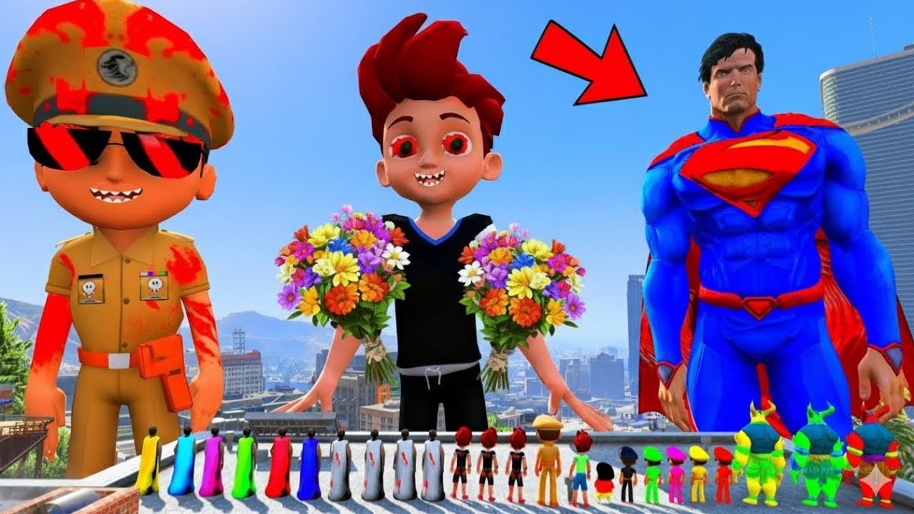 LITTLE SINGHAM WITH SHIVA KICKO SHINCHAN FOUND BIGGEST EVER KICKO IN GTA 5 #163