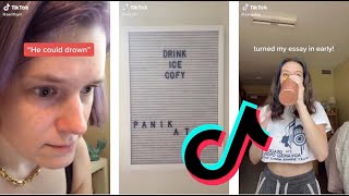 Drink iced coffee PANIK ATAK viral tiktok mashup