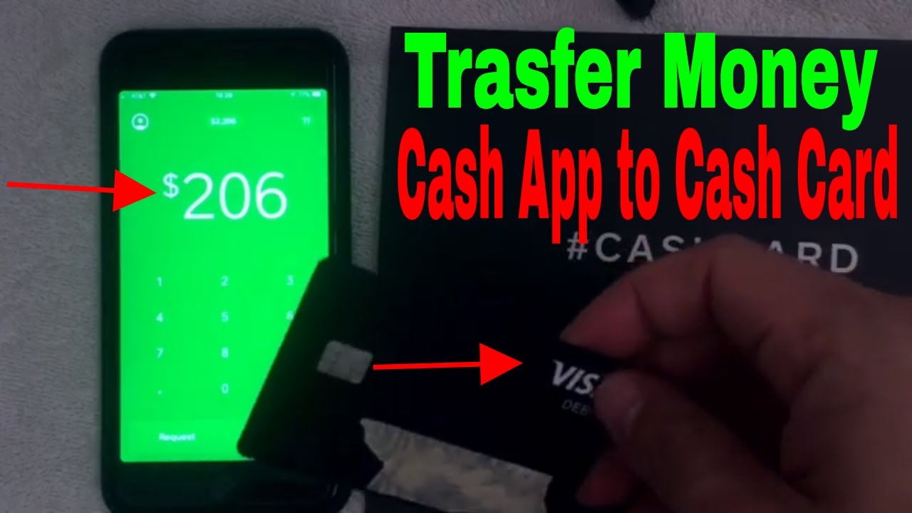 How To Transfer Money From Your Cash App To Your Cash Card Visa Youtube