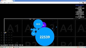 Agar.io-Split Running Reisi with ♥ANTHEM#1