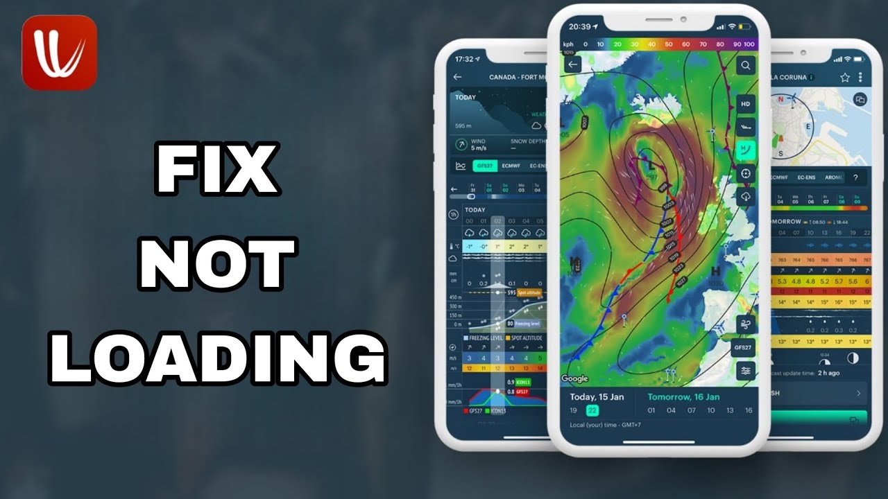 How To Fix And Solve Not Loading On Windy App | Final Solution - YouTube