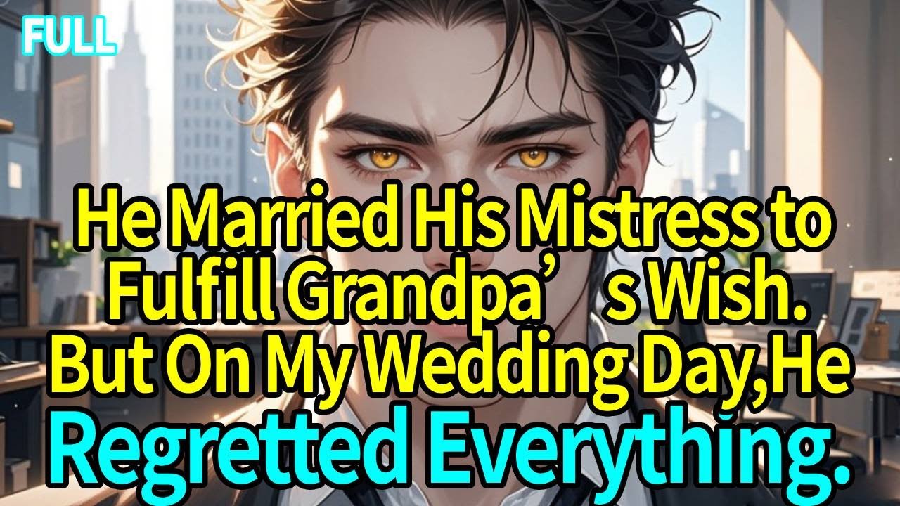 He Married His Mistress to Fulfill Grandpa’s Wish.But On My Wedding Day, He Regretted Everything.