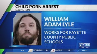 Lexington special education paraeducator faces several child pornography charges