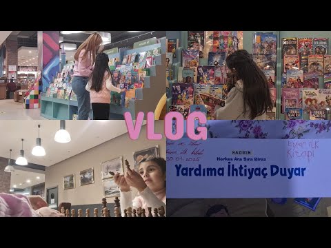 Ebrar'ın ilk okuma kitabını alıyoruz-vlog-