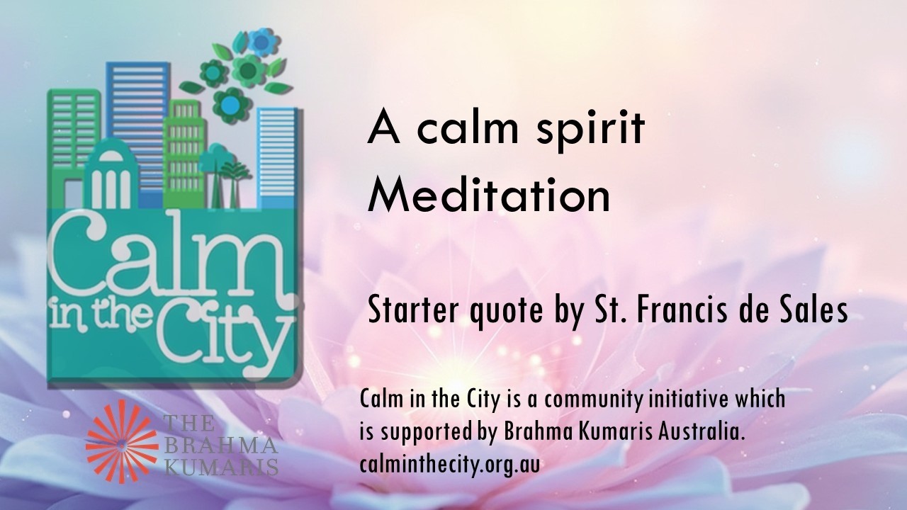 A Calm Spirit Meditation : Calm in the City - YouTube