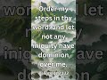 BIBLE VERSE MEDITATION VIDEOS. Order My Footsteps