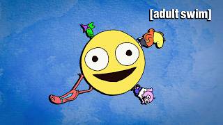 adult swim ID - smiling friends (rip)