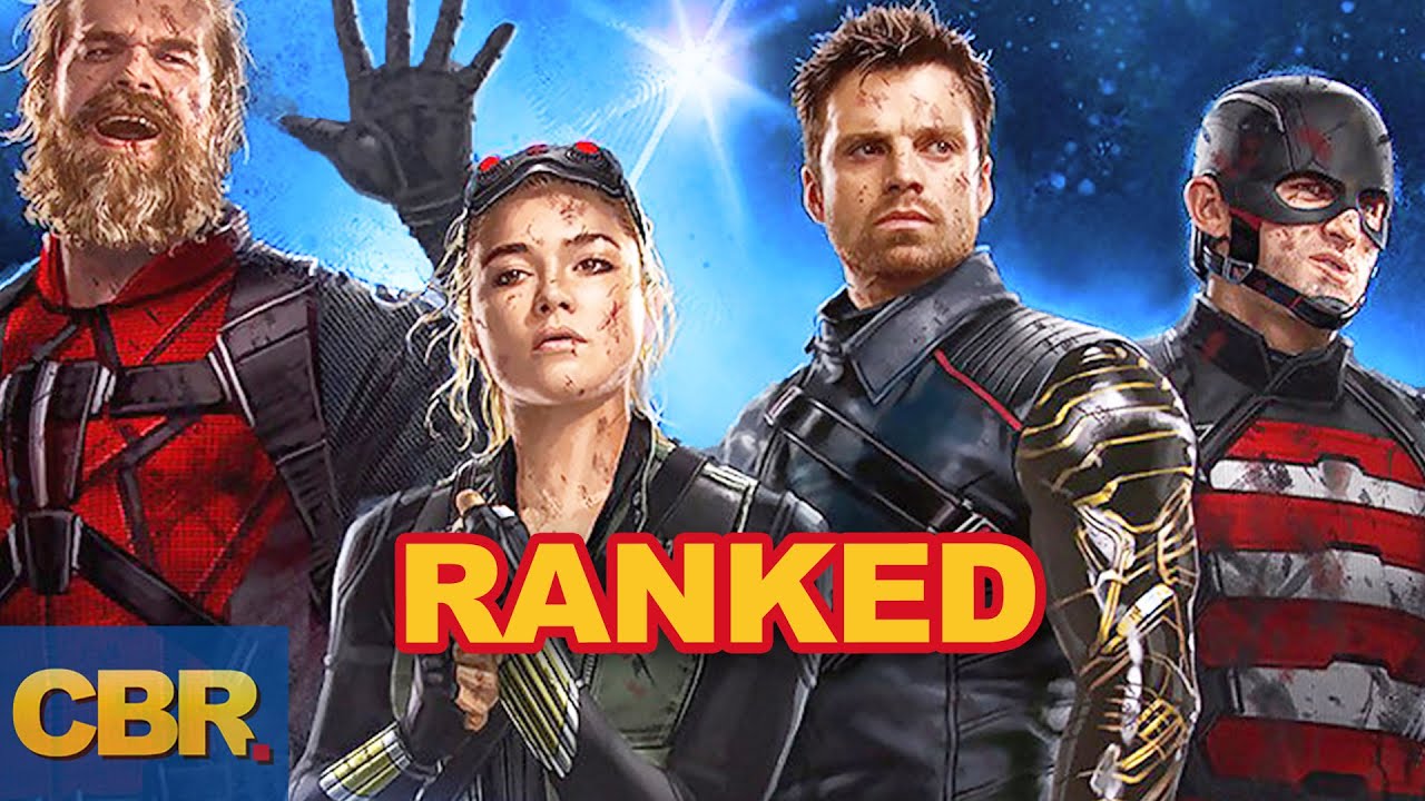 Every Member of The MCU Thunderbolts Ranked - YouTube