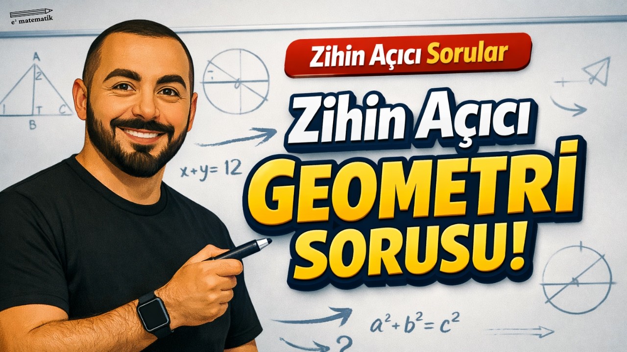 Basit Görünüyor Ama Değil! | Zihin Açıcı Geometri Sorusu