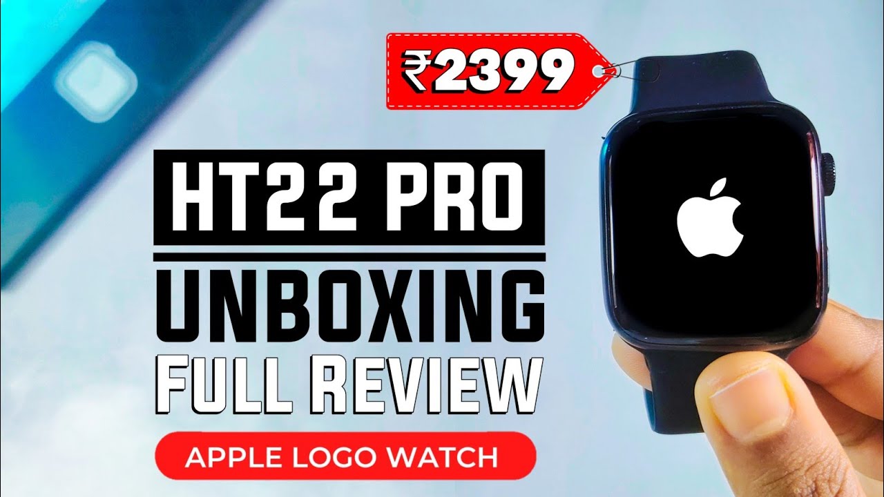 HT22 Pro Smartwatch Apple Series 6 Clone Watch With Apple Logo apple clone watch HT22 Pro