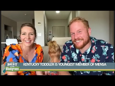 Kentucky Toddler is the youngest member of Mensa