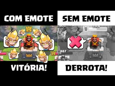 CONTROVERSY! DO EMOTES WIN MATCHES in CLASH ROYALE???