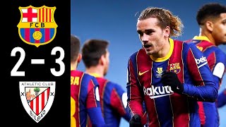 Barcelona vs Athletic Bilbao 2-3 Extended Highlights & All Goals 2021 HD