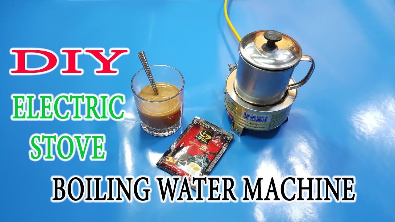 How To Make A Electric Stove, Boiling Water Machine Mini 