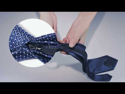 How To Use A Zipper Neck Tie