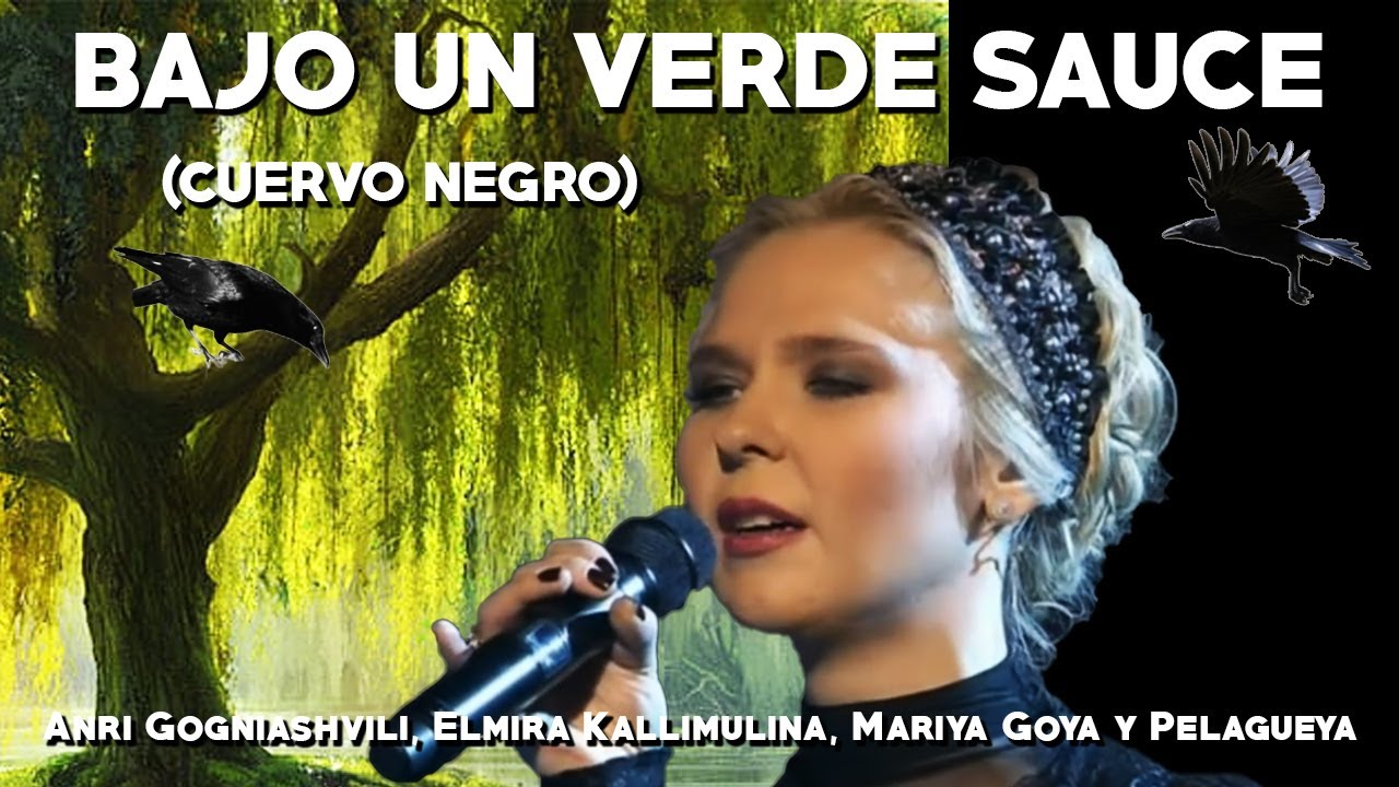 Bajo un Verde Sauce (Cuervo Negro) Canción Rusa Letras Español YouTube