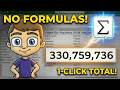 AUTOSUM Button Explained | Excel Tutorial