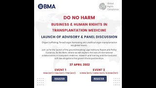 Do No Harm: Launch Event of Legal Advisory Report & Policy Guidance screenshot 4