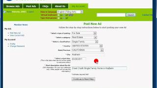 How to Post Ads on Global Classifieds