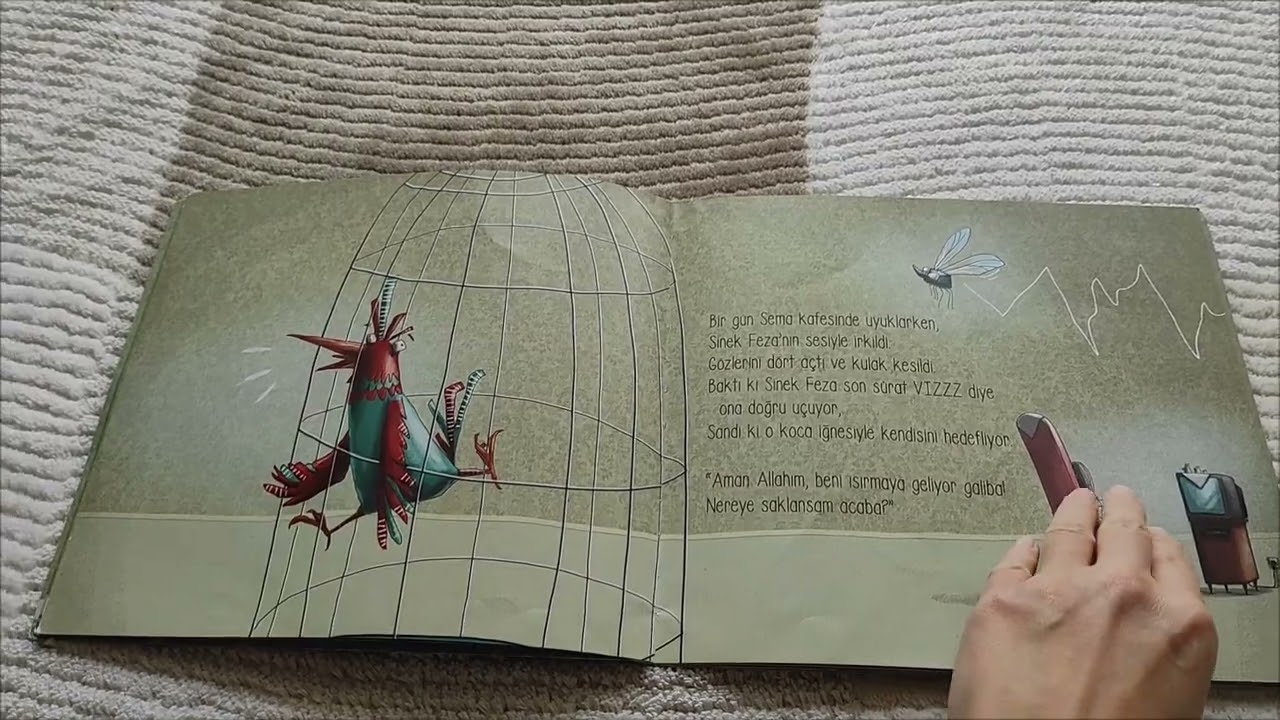 Korkak Kuş Sema 🐦 Tülin Kozikoğlu  sesli masallar sesli hikayeler resimli masallar