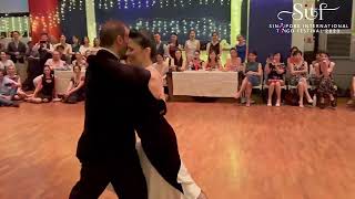 Daniel Nacucchio Y Cristina Sosa 2Nd Dance Sitf Singapore Intl Tango Festival 5 - 8 Oct 2023