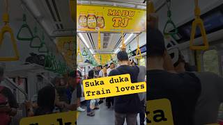 naik kereta api tut tut, suka duka train lovers #keretaapi #krl #commuterline