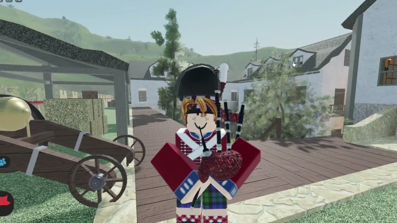 Playing Roblox Bagpipes YouTube 
