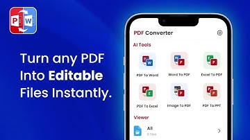Convert Any PDF to Word in Seconds! ⚡ | Free PDF Converter App
