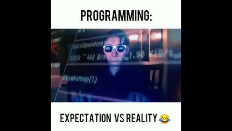 Programmer  Reality vs Expectations 😅😂😜