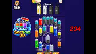 Famous Water SortPuz 3D Level 204 Walkthrough Wealth