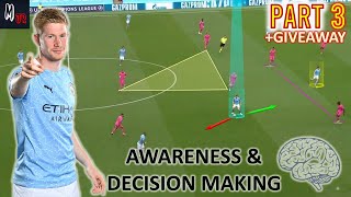 How To Improve Your Awareness & Decision Making In Football Part 3 (Giveaway)