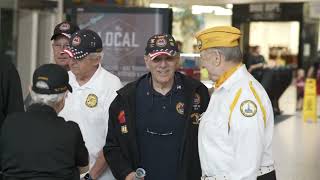 Angelo Santabarbara Veteran Memorial unveil Viaport 6 24 23