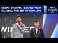 World Cup Winner Deepti Sharma Teaches Vicky Kaushal the Art of Bowling At Indian Of The Year 2025