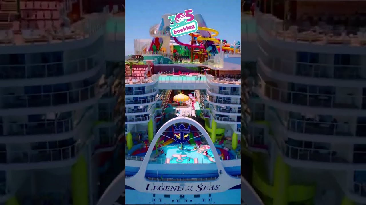 The Legend of the Seas, a true giant, sets sail 🚀🚢