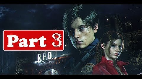 Resident Evil 2 [Remake] - Walkthrough Gameplay - [Part 3] - Leon Story - No Commentary