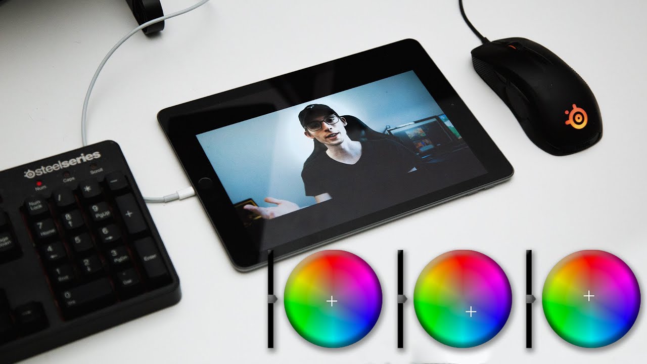 Color Grading Using iPad or iPhone With Any Editing Software - YouTube