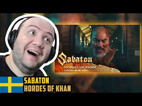 🇸🇪 SABATON - Hordes of Khan (Official Music Video) | TEACHER PAUL REACTS SVERIGE | SWEDEN