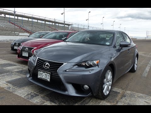 The Ultimate Lexus IS Drag Race: 2014 Lexus IS350 vs IS250 vs F Sport AWD Mashup