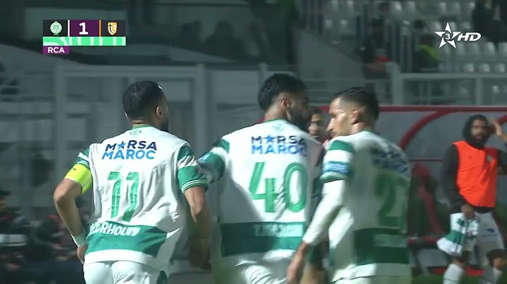 الرجاء الرياضي 1-1 الإتحاد الرياضي التوركي هدف #يونس_نجاري في الدقيقة 63