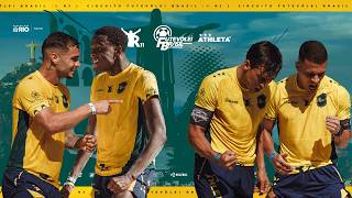 ESTRÉIA EM GRANDE ESTILO - JAMEL E DAVI X DUDU E ARTHUR #futevoleibrasil #cfb