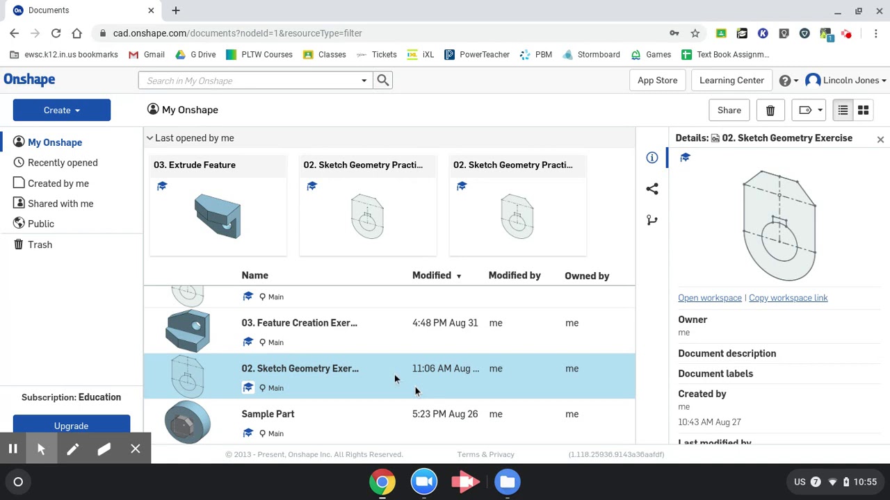 Creating a Folder on OnShape - YouTube